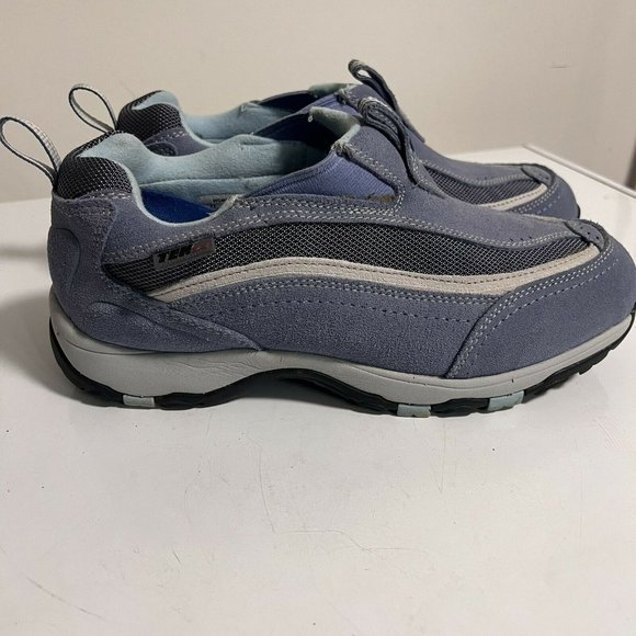 LL Bean Tek 2.5 Trail Hiking Shoe Women 11W Slip On Blue Waterproof EUC - Picture 6 of 11